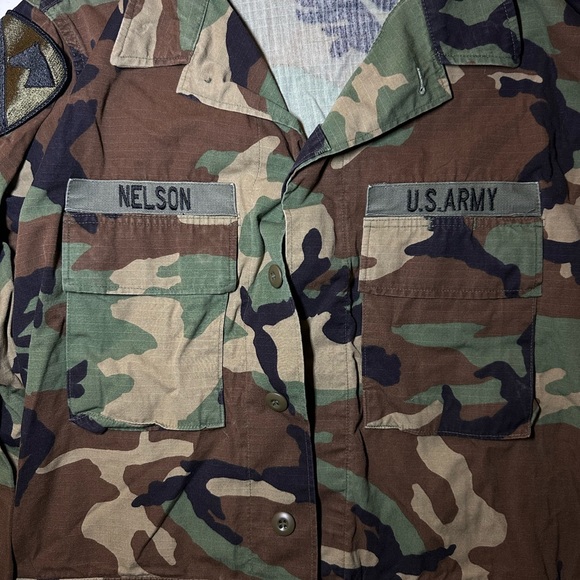 US army camo oversized jacket - Picture 3 of 4
